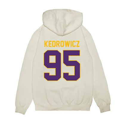 Minn. St. - NCAA Football : Robby Kedrowicz - Vintage Helmet Premium Hooded Sweatshirt-1