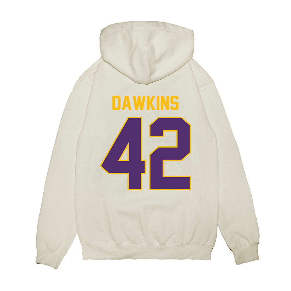 Minn. St. - NCAA Football : Miles Dawkins - Vintage Helmet Premium Hooded Sweatshirt-1