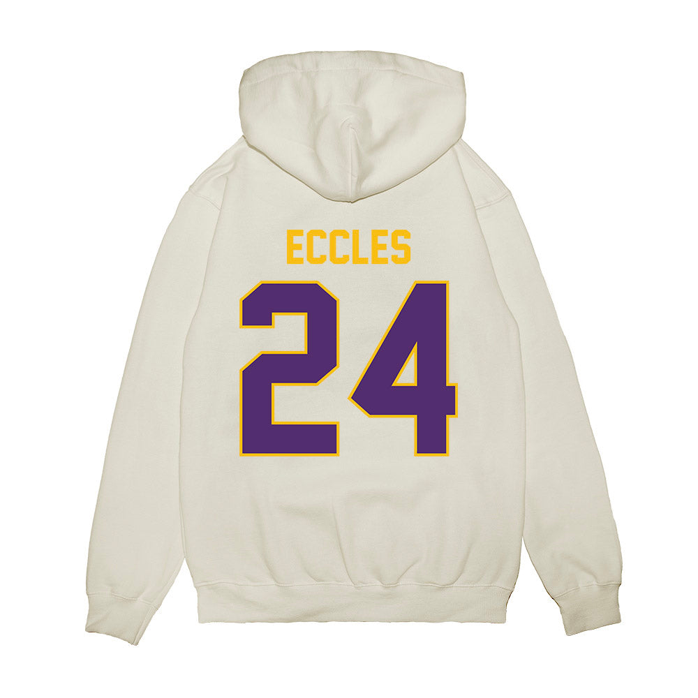 Minn. St. - NCAA Football : Tate Eccles - Vintage Helmet Premium Hooded Sweatshirt-1