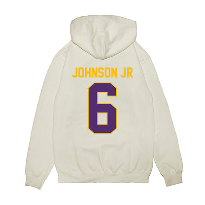 Minn. St. - NCAA Football : Antoine Johnson Jr - Vintage Helmet Premium Hooded Sweatshirt-1