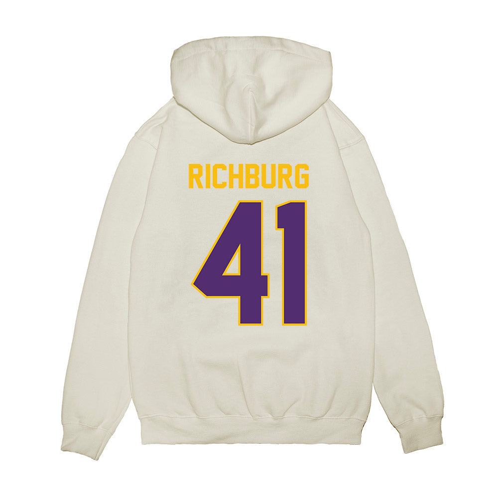 Minn. St. - NCAA Football : Jabrayan Richburg - Vintage Helmet Premium Hooded Sweatshirt-1