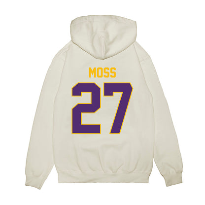 Minn. St. - NCAA Football : Tyler Moss - Vintage Helmet Premium Hooded Sweatshirt-1