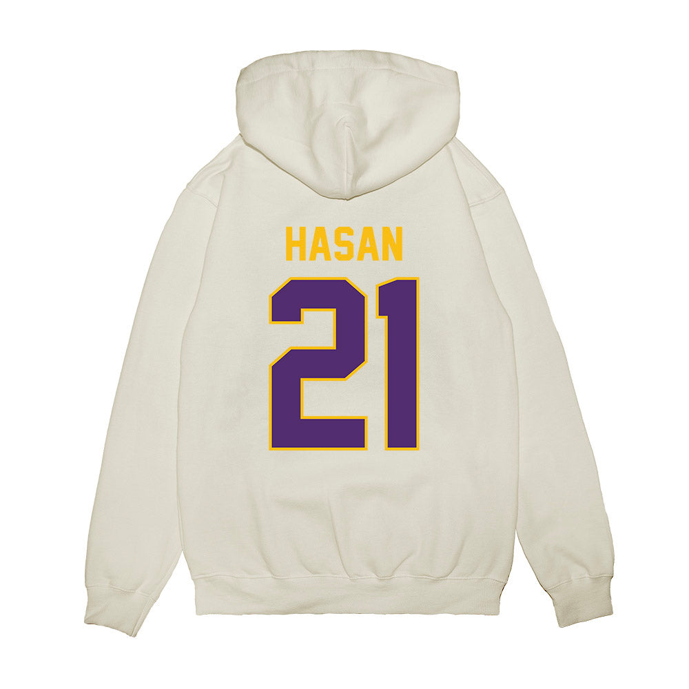 Minn. St. - NCAA Football : Saieed Hasan - Vintage Helmet Premium Hooded Sweatshirt-1