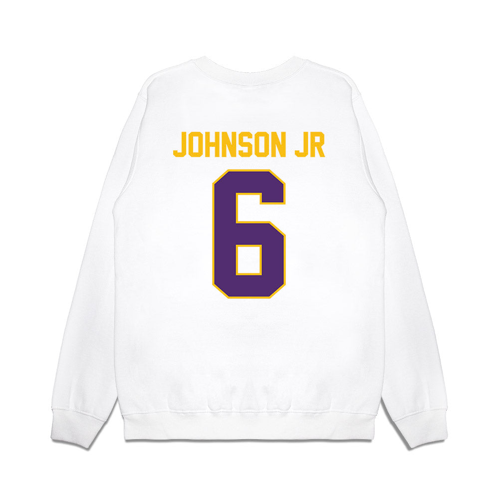 Minn. St. - NCAA Football : Antoine Johnson Jr - Vintage Helmet Premium Crewneck Sweatshirt-1