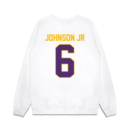 Minn. St. - NCAA Football : Antoine Johnson Jr - Vintage Helmet Premium Crewneck Sweatshirt-1