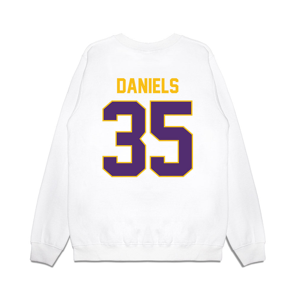 Minn. St. - NCAA Football : Xavier Daniels - Vintage Helmet Premium Crewneck Sweatshirt-1