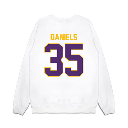 Minn. St. - NCAA Football : Xavier Daniels - Vintage Helmet Premium Crewneck Sweatshirt-1