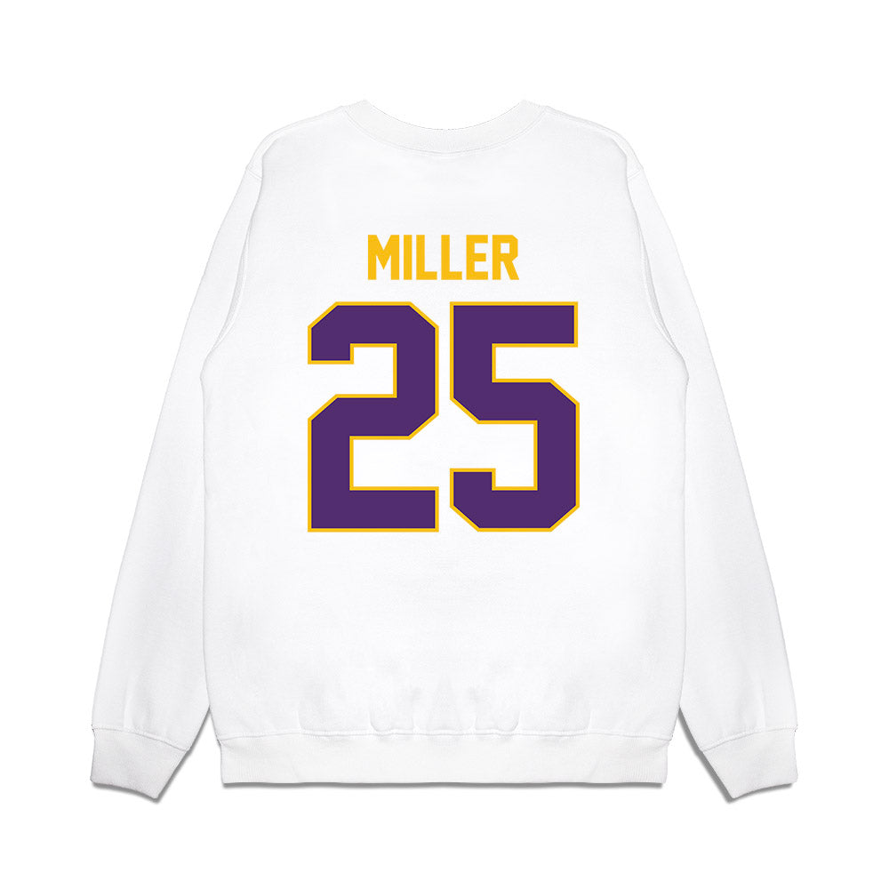 Minn. St. - NCAA Football : Jaden Miller - Vintage Helmet Premium Crewneck Sweatshirt-1