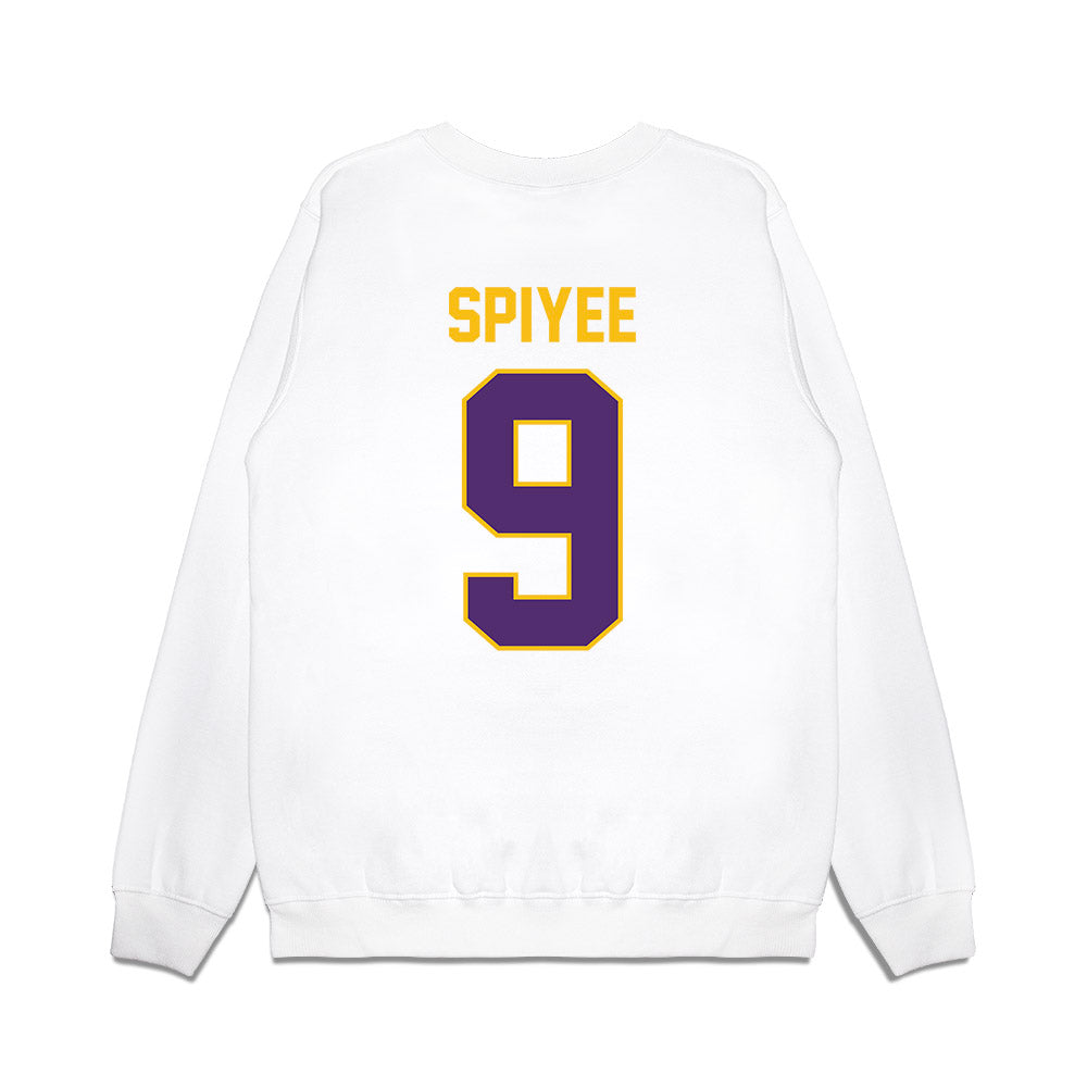 Minn. St. - NCAA Football : Emanuel Spiyee - Vintage Helmet Premium Crewneck Sweatshirt-1