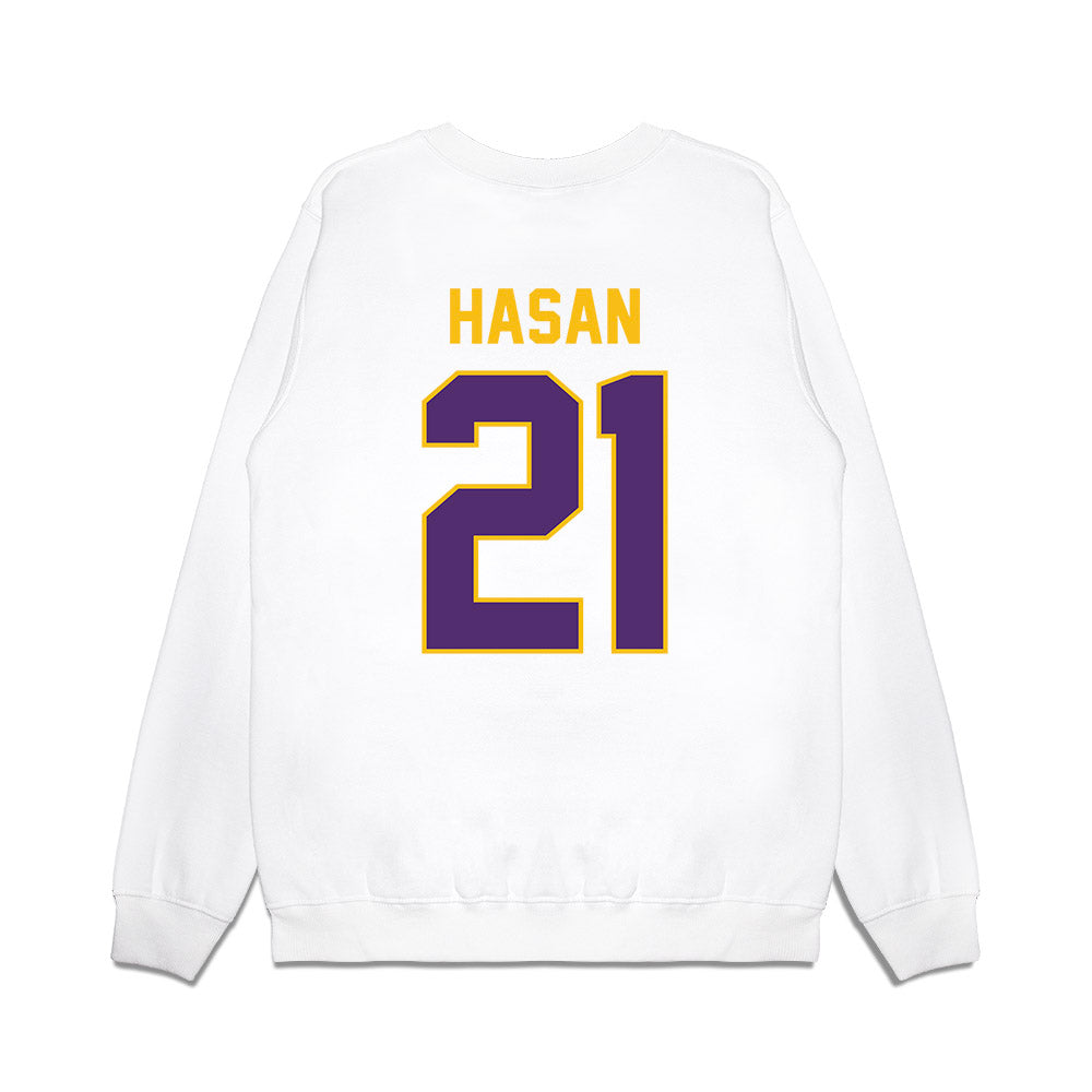 Minn. St. - NCAA Football : Saieed Hasan - Vintage Helmet Premium Crewneck Sweatshirt-1