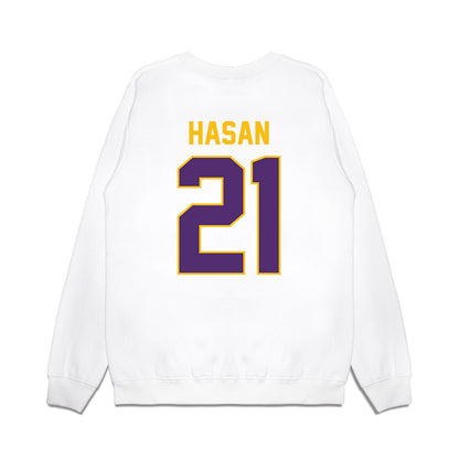 Minn. St. - NCAA Football : Saieed Hasan - Vintage Helmet Premium Crewneck Sweatshirt-1