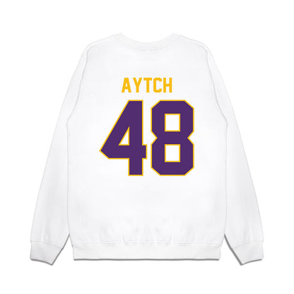 Minn. St. - NCAA Football : Aaden Aytch - Vintage Helmet Premium Crewneck Sweatshirt-1