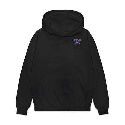 Washington - NCAA Football : Jonah Coleman - Legacy Premium Hooded Sweatshirt-0
