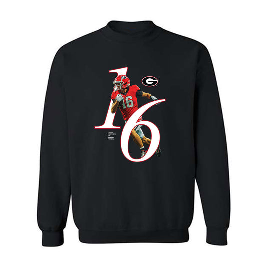 Georgia - NCAA Football : London Humphreys - Breakthrough Crewneck Sweatshirt-0