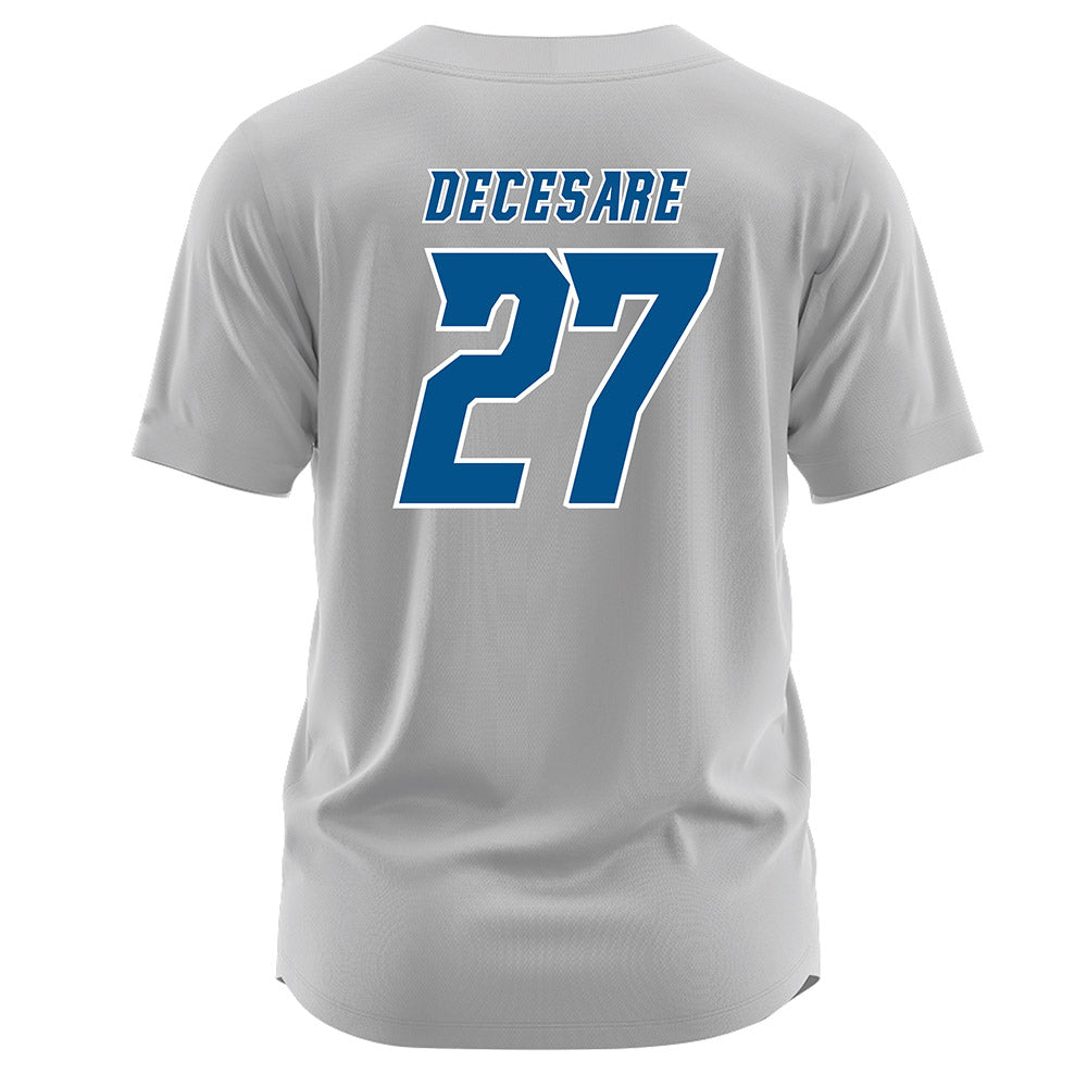 Delaware - NCAA Baseball : Anthony DeCesare - Grey Jersey-1