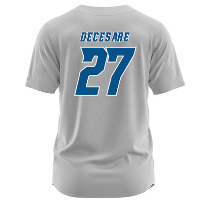 Delaware - NCAA Baseball : Anthony DeCesare - Grey Jersey-1