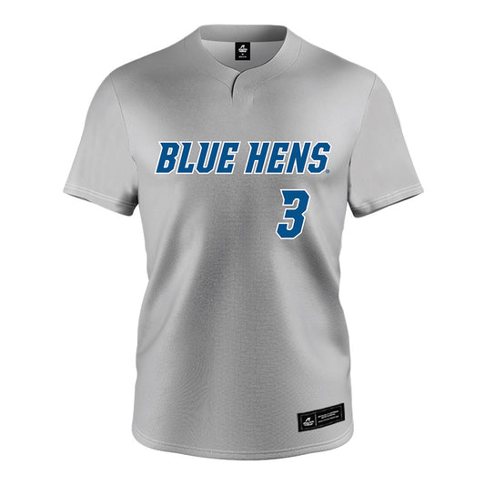 Delaware - NCAA Baseball : Matthew Minckler - Grey Jersey-0
