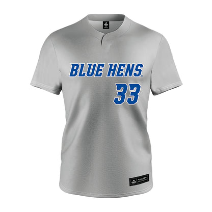 Delaware - NCAA Baseball : Ryan McLaughlin - Grey Jersey-0