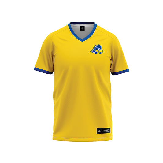 Delaware - NCAA Baseball : Anthony Charles - Yellow Baseball Jersey-0