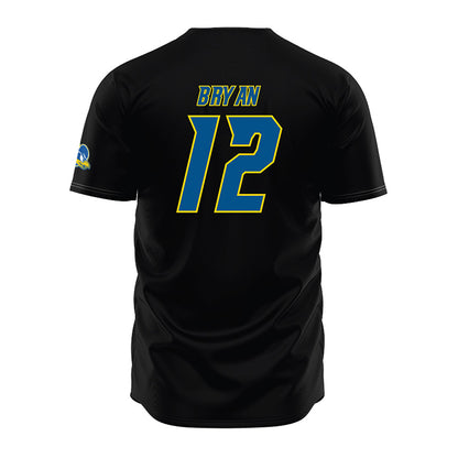 Delaware - NCAA Baseball : Dylan Bryan - Black Jersey-1
