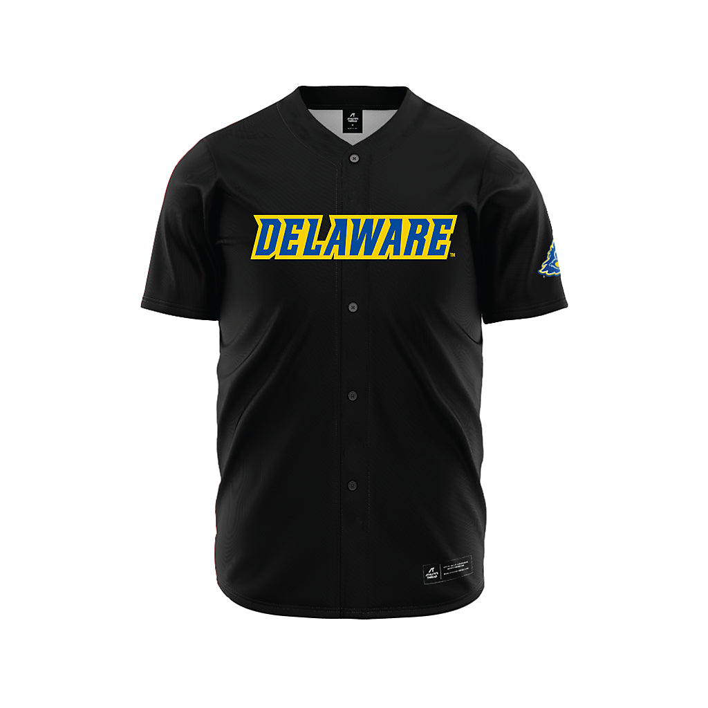 Delaware - NCAA Baseball : Ben Moyzan - Black Jersey-0