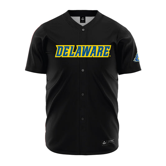 Delaware - NCAA Baseball : Sam Winsett - Black Jersey-0