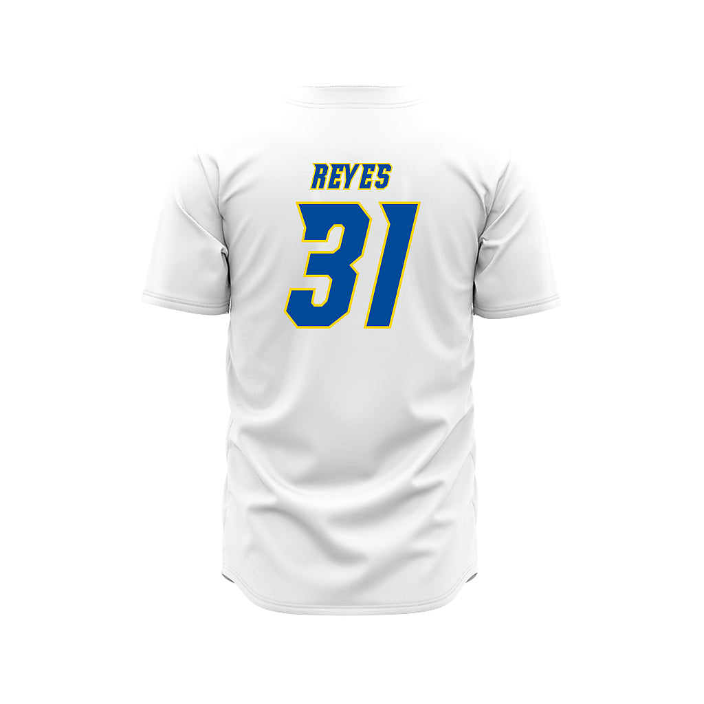 Delaware - NCAA Baseball : Matthew Reyes - White Jersey-1
