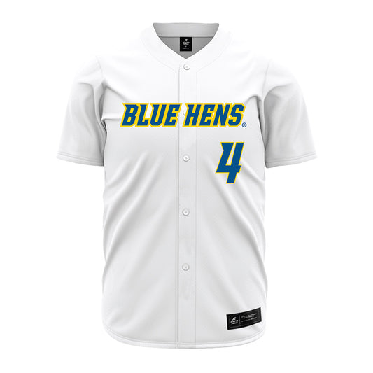 Delaware - NCAA Baseball : Rory Finn - White Jersey-0