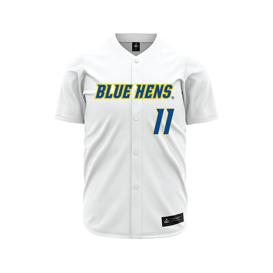 Delaware - NCAA Baseball : Luke Lambert - White Jersey-0