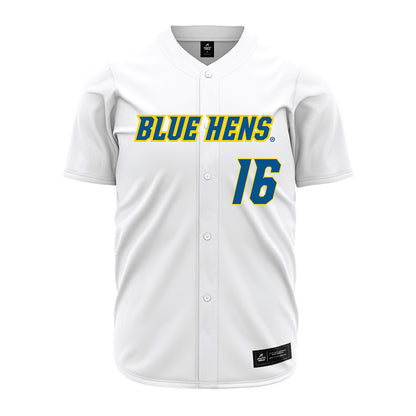 Delaware - NCAA Baseball : Vincent Davis - White Jersey-0