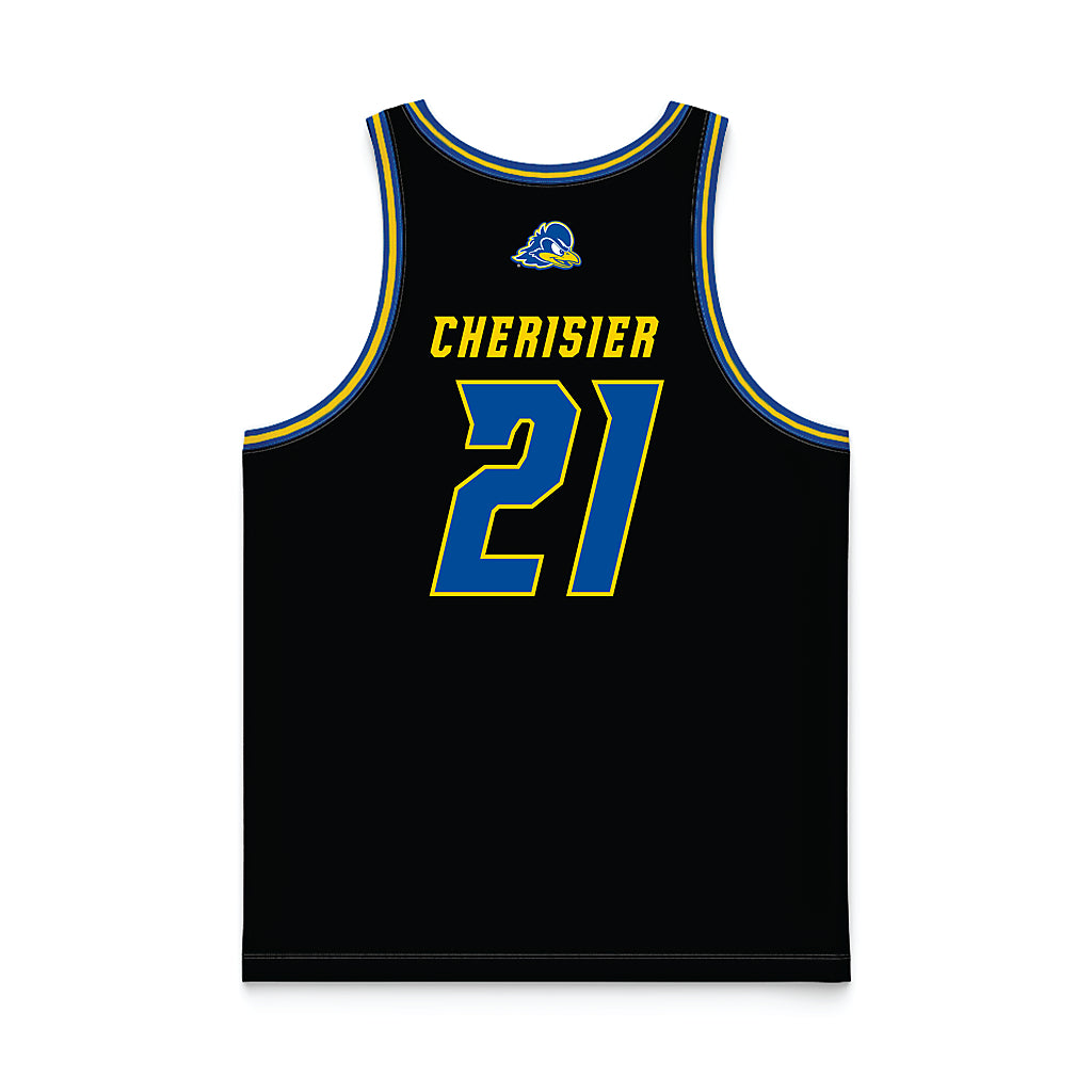Delaware - NCAA Women's Basketball : Andea Cherisier - Black Basketball Jersey-1