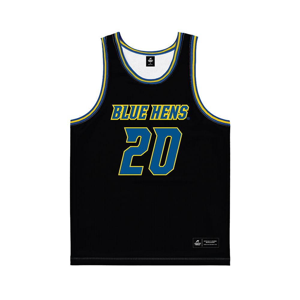 Delaware - NCAA Women's Basketball : Claudia Clement - Black Basketball Jersey-0
