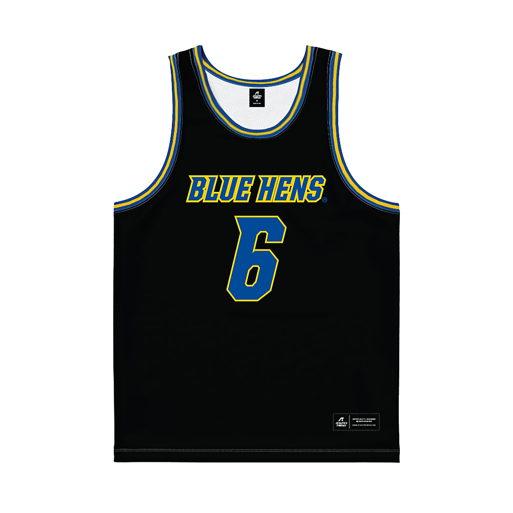 Delaware - NCAA Women's Basketball : Safiatu Kolliegbo - Black Basketball Jersey-0