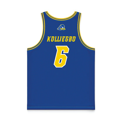 Delaware - NCAA Women's Basketball : Safiatu Kolliegbo - Royal Basketball Jersey-1