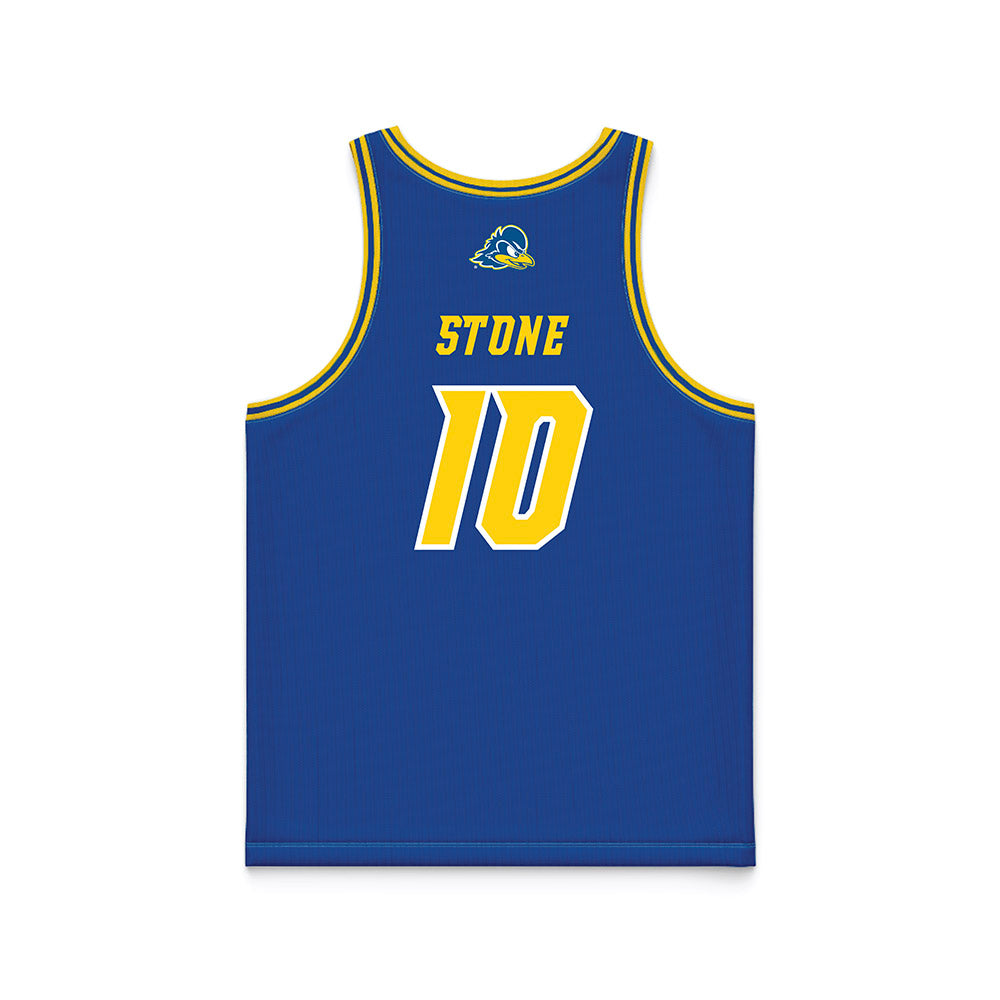 Delaware - NCAA Women's Basketball : Elle Stone - Royal Basketball Jersey-1