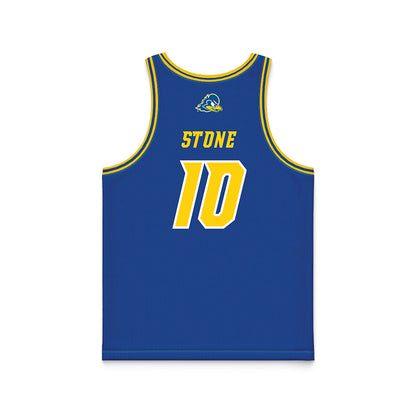 Delaware - NCAA Women's Basketball : Elle Stone - Royal Basketball Jersey-1