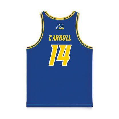 Delaware - NCAA Women's Basketball : Amiya Carroll - Royal Basketball Jersey-1