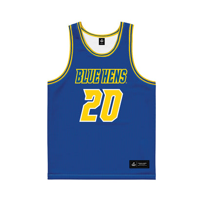 Delaware - NCAA Women's Basketball : Claudia Clement - Royal Basketball Jersey-0