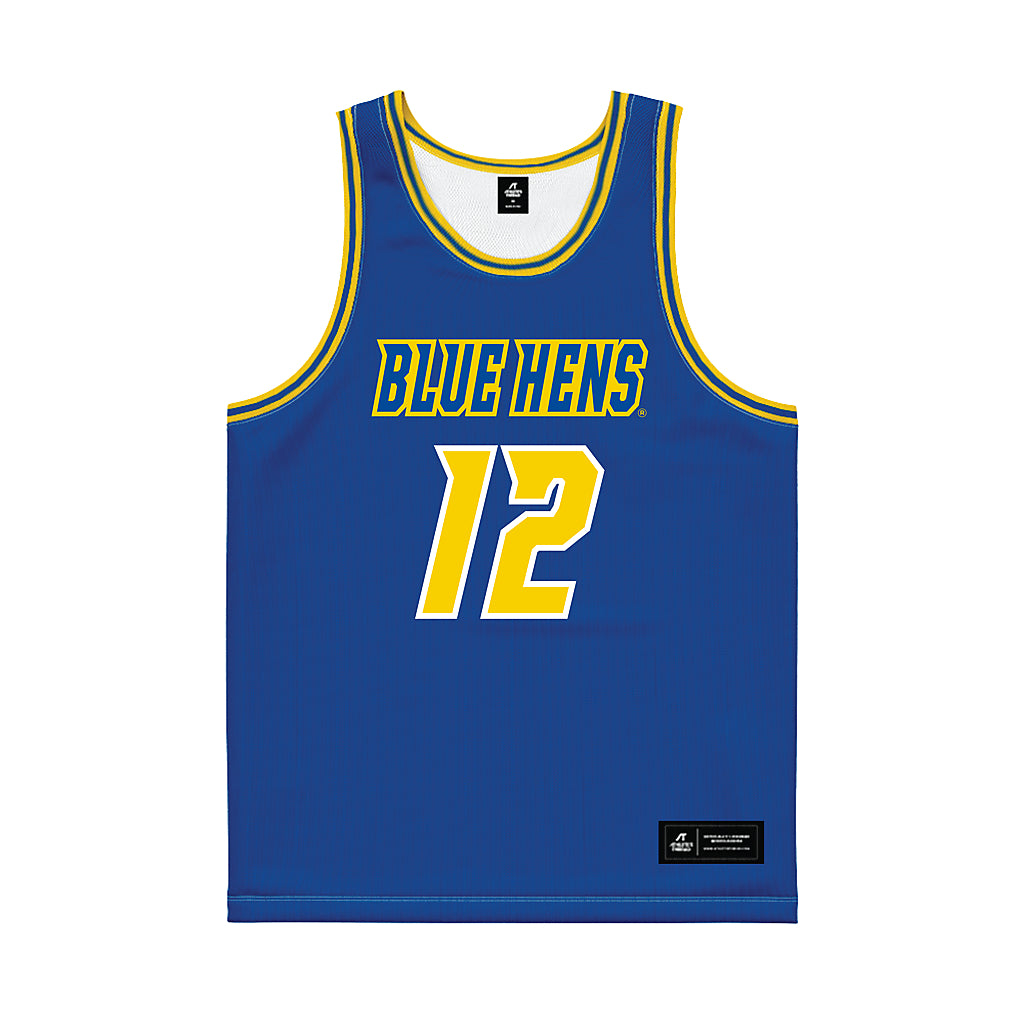 Delaware - NCAA Women's Basketball : Jiya Perry - Royal Basketball Jersey-0
