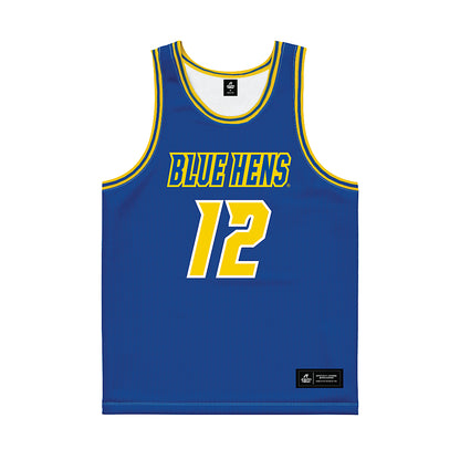Delaware - NCAA Women's Basketball : Jiya Perry - Royal Basketball Jersey-0
