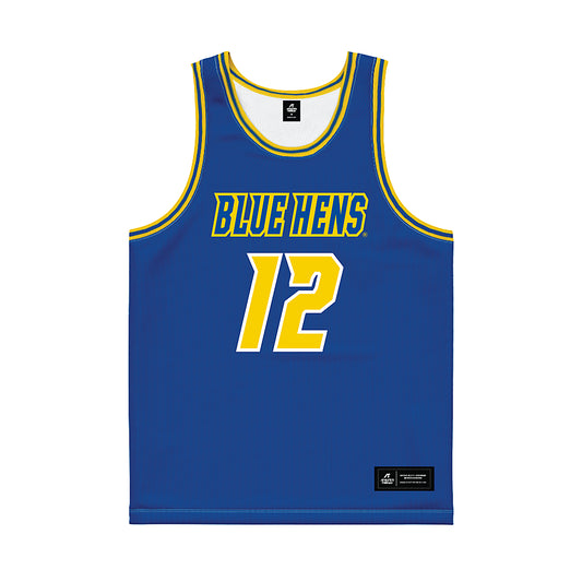 Delaware - NCAA Women's Basketball : Jiya Perry - Royal Basketball Jersey-0