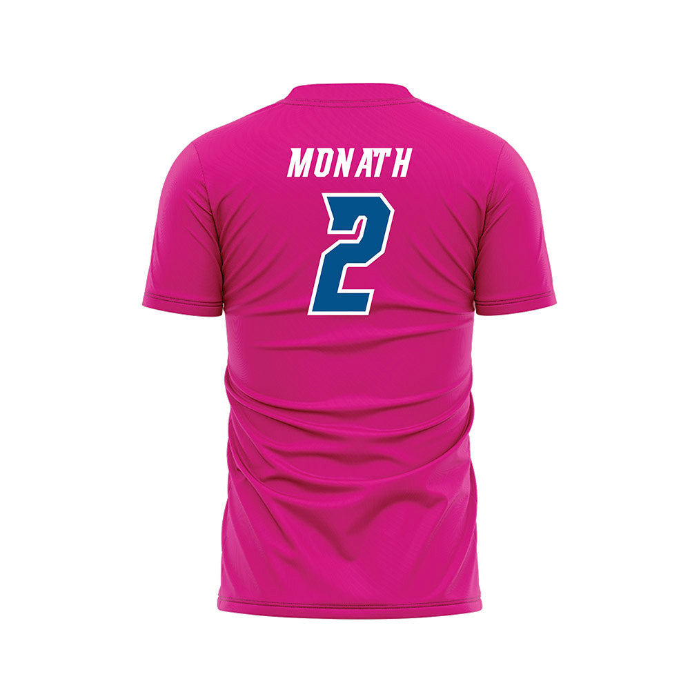 Delaware - NCAA Men's Soccer : Rich Monath - Pink Soccer Jersey-1
