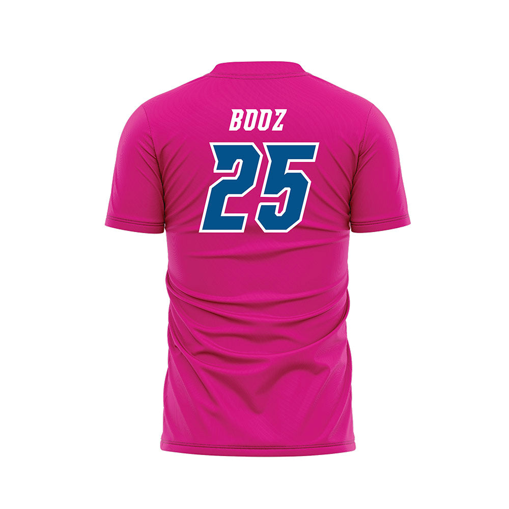 Delaware - NCAA Men's Soccer : Mason Booz - Pink Soccer Jersey-1