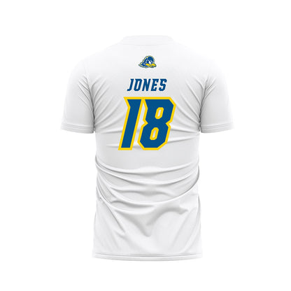 Delaware - NCAA Men's Soccer : Luke Jones - White Soccer Jersey-1