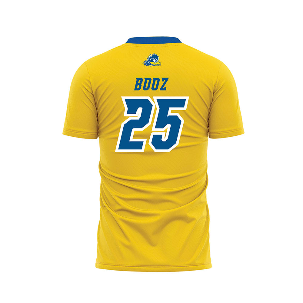 Delaware - NCAA Men's Soccer : Mason Booz - Yellow Soccer Jersey-1