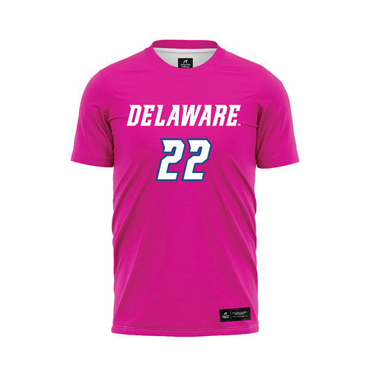 Delaware - NCAA Women's Soccer : Cali Collins - Pink Soccer Jersey-0