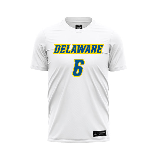 Delaware - NCAA Women's Soccer : Ava Ticconi - White Soccer Jersey-0