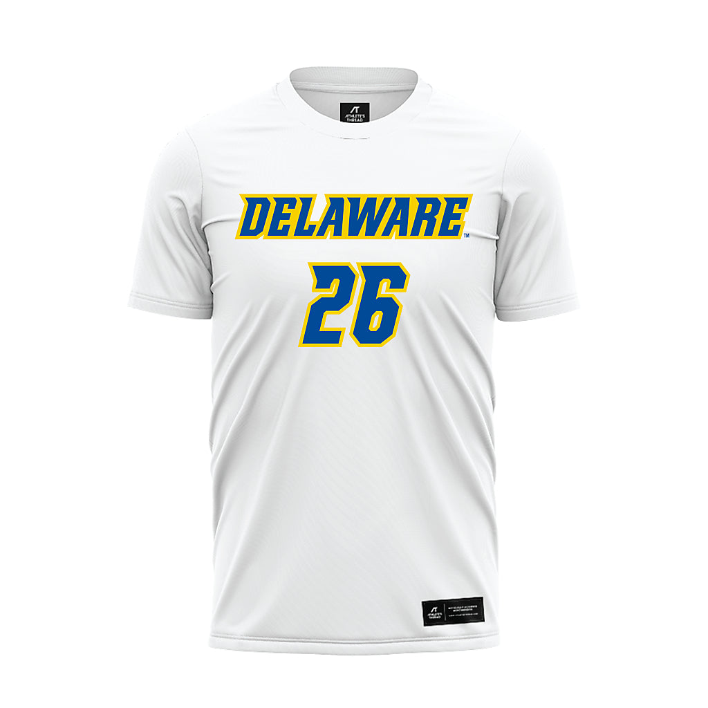 Delaware - NCAA Women's Soccer : Brooke Vogel - White Soccer Jersey-0