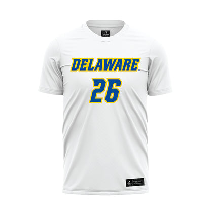 Delaware - NCAA Women's Soccer : Brooke Vogel - White Soccer Jersey-0