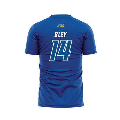 Delaware - NCAA Women's Soccer : Olivia Bley - Blue Soccer Jersey-1